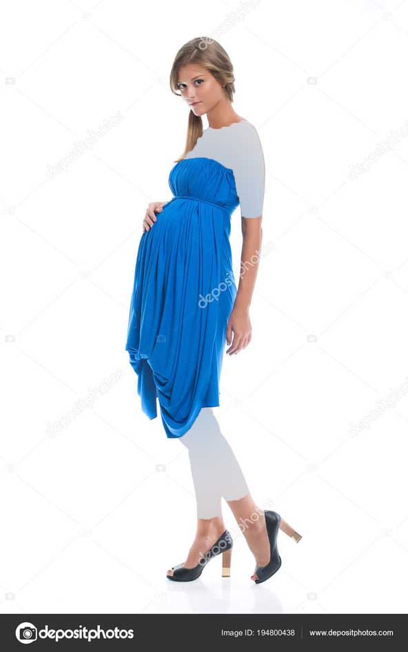 مدل لباس بارداری مجلسی حریر 2019