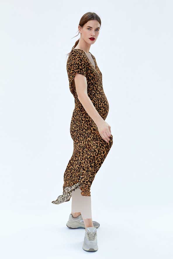مدل لباس بارداری پلنگی 2019