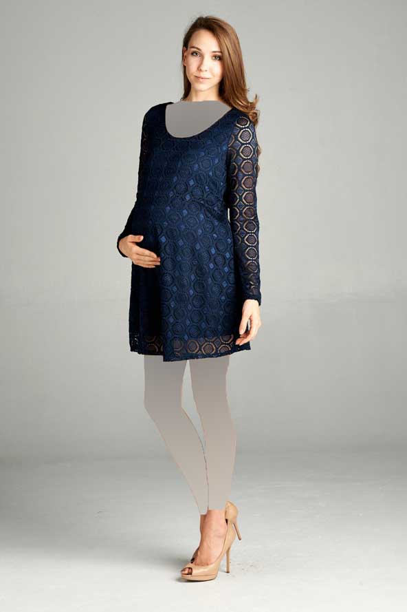 مدل لباس کوتاه مجلسی بارداری زیبا 98