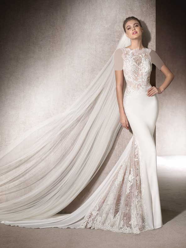 لباس عروس مدل ماهی گیپور ۲۰۲۲