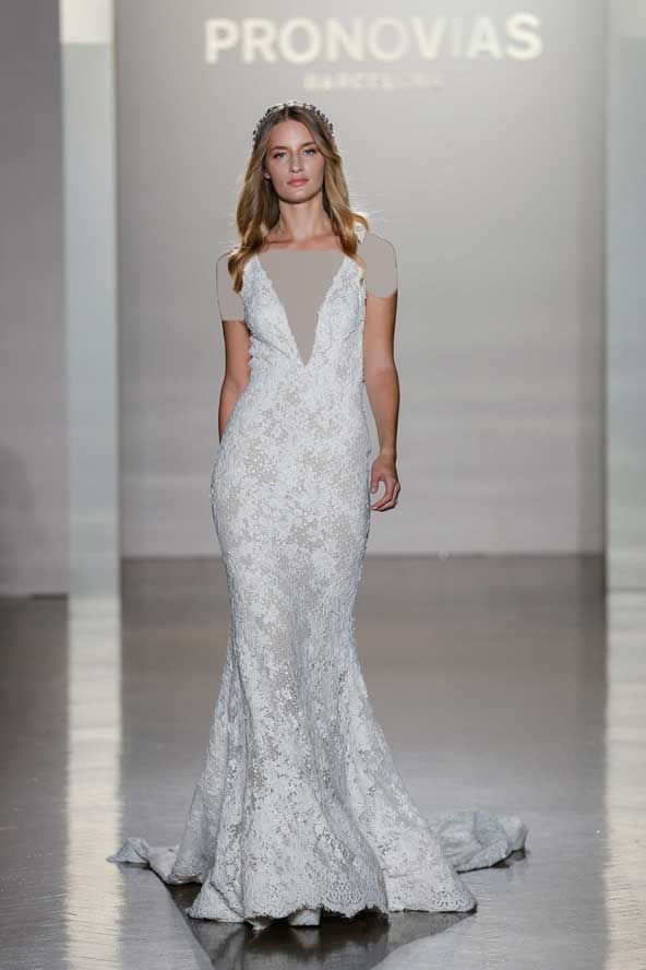 جدیدترین مدل لباس عروس دانتل و گیپور