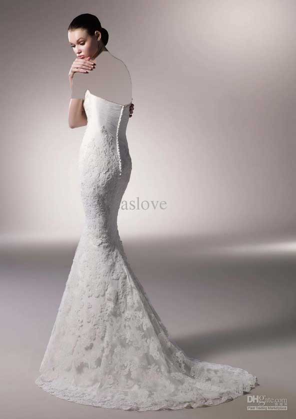 مدل لباس عروس گیپور جدید