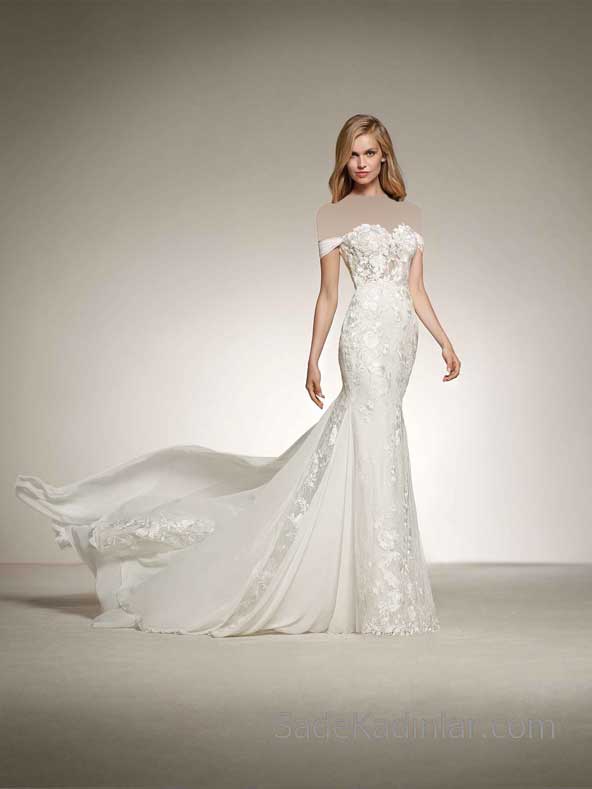 لباس عروس جدید گیپور بسیار زیبا ۲۰۲۲