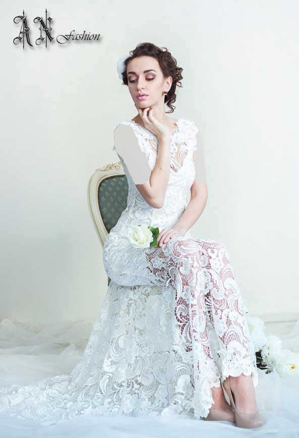 مدل لباس عروس ۲۰۲۲ جدید گیپور