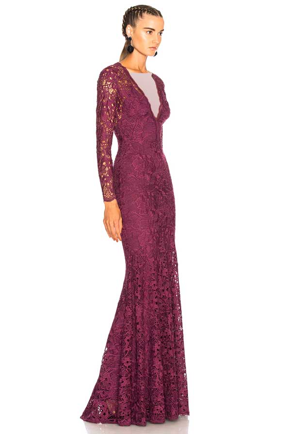 مدل لباس مجلسی گیپور شب ۲۰۲۴