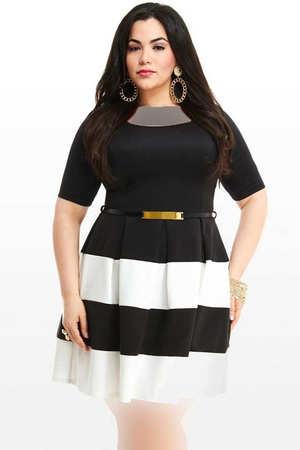 مدل لباس مجلسی اسپرت ۲۰۲۴ سایز بزرگ برای خانم ها