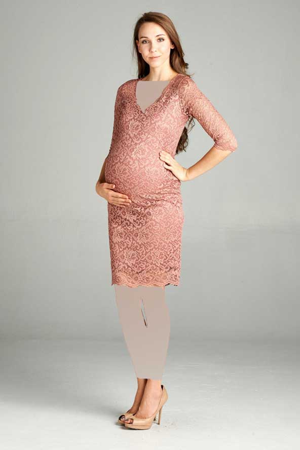 مدل لباس مجلسی بارداری کوتاه ۲۰۲۲