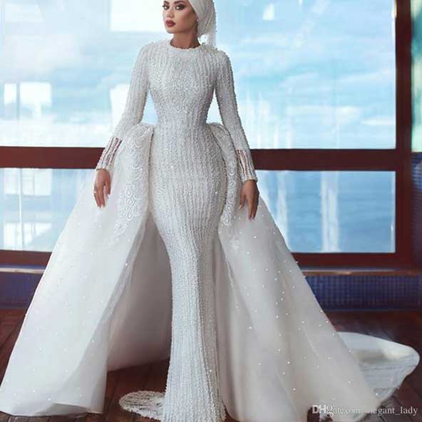 ۴۲ لباس عروس مدل ماهی جدید ۲۰۲۱ فوق العاده جذاب و خوش دوخت