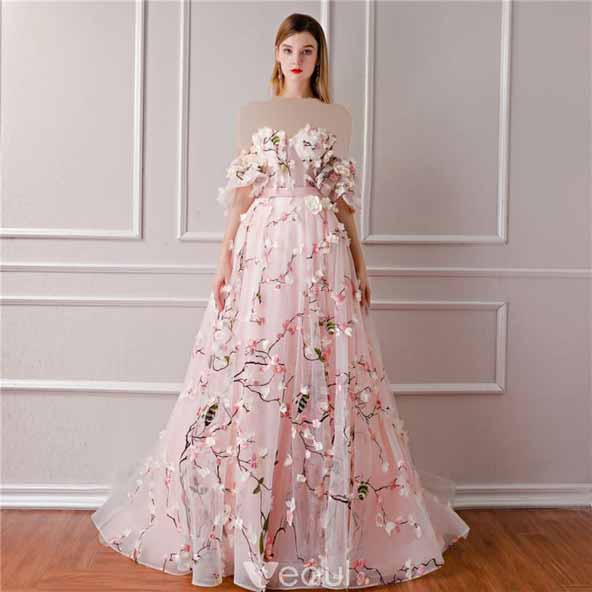 35 مدل لباس مجلسی گلدار با جدیدترین و جذابترین طرحهای 2019