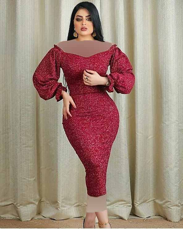 لباس مدل ایرانی مجلسی برای خانم های چاق (سایز بزرگ)