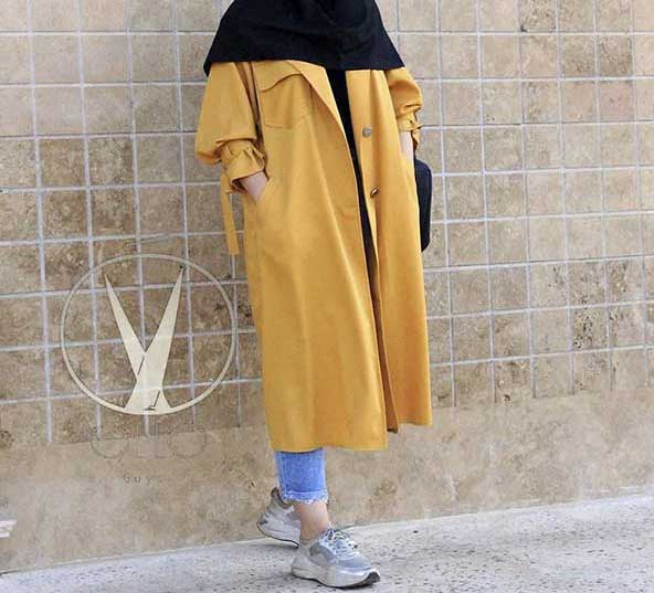 مانتو ایرانی بلند دخترانه ۱۴۰۱ مناسب پاییز