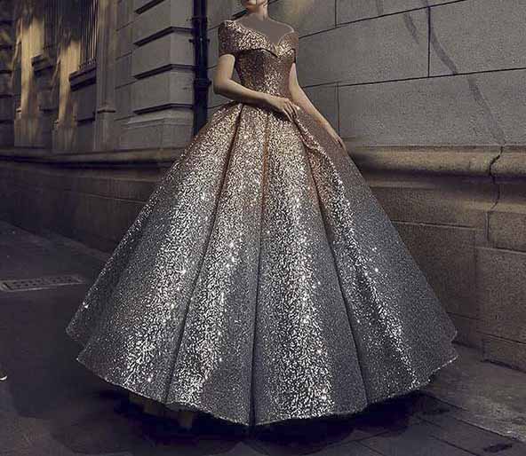 لباس پرنسسی لمه مجلسی ۲۰۲۲ بسیار زیبا