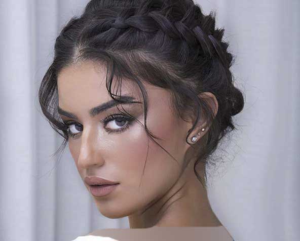 آرایش عربی آسیایی اینستاگرامی برای عروسهای جدید