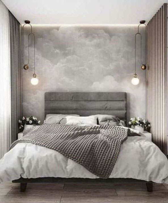 مدل کاغذ دیواری اسپرت و بسیار شیک اتاق خواب