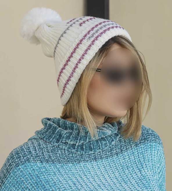 کلاه زمستانی مدل اسپرت برای دختر خانمای جوان
