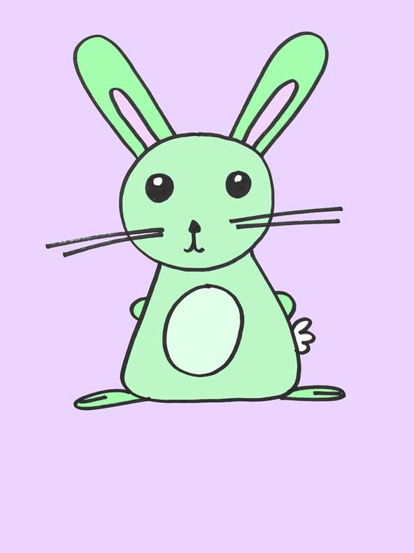 97908adbbacfae00ed050e90a0b01202 donoghte.com  - ۳۰ نقاشی خرگوش کودکانه آسان و زیبای ساده و فانتزی عید سال ۱۴۰۲